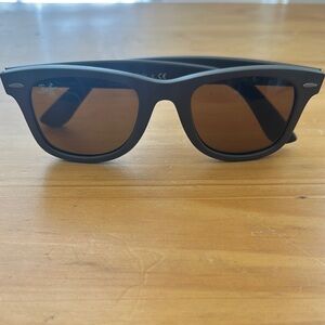Ray-Ban Classic Brown Sunglasses with Brown Lenses